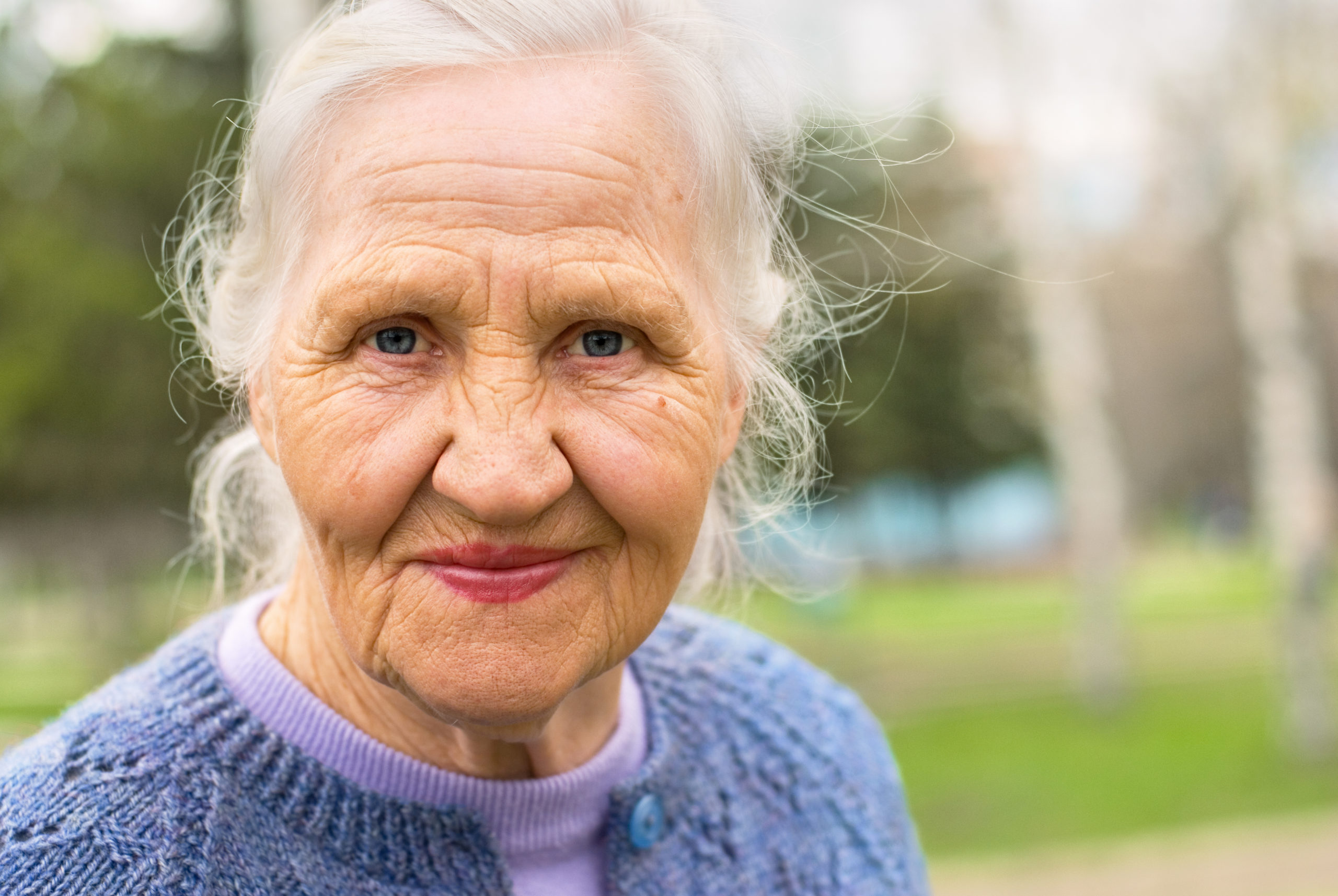 senior women outside